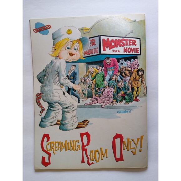 Cracked Monster Party Magazine King Kong Issue 12 Incredible Hulk Godzilla ET - Picture 7 of 7